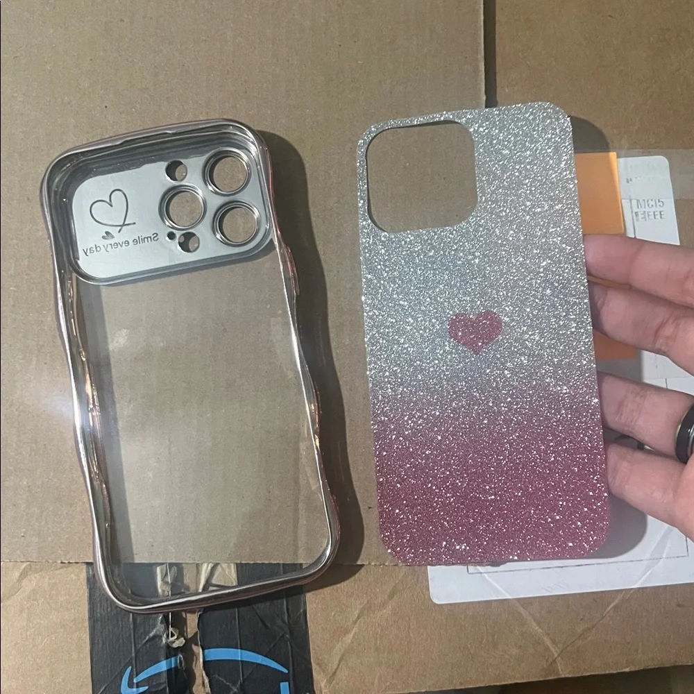Apple stylish glitter